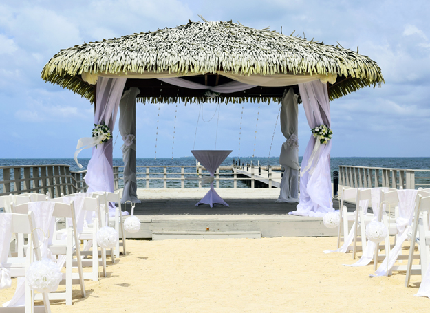 private beach wedding space in grand cayman